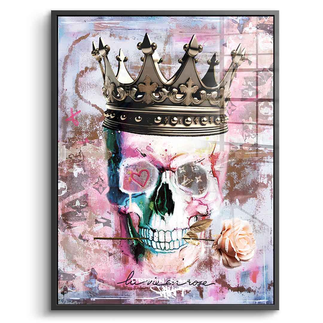 La Vie en Rose - Acrylglas