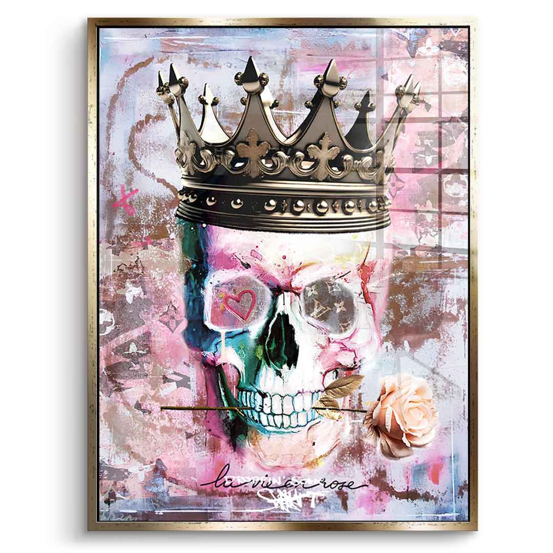 La Vie en Rose - Acrylglas