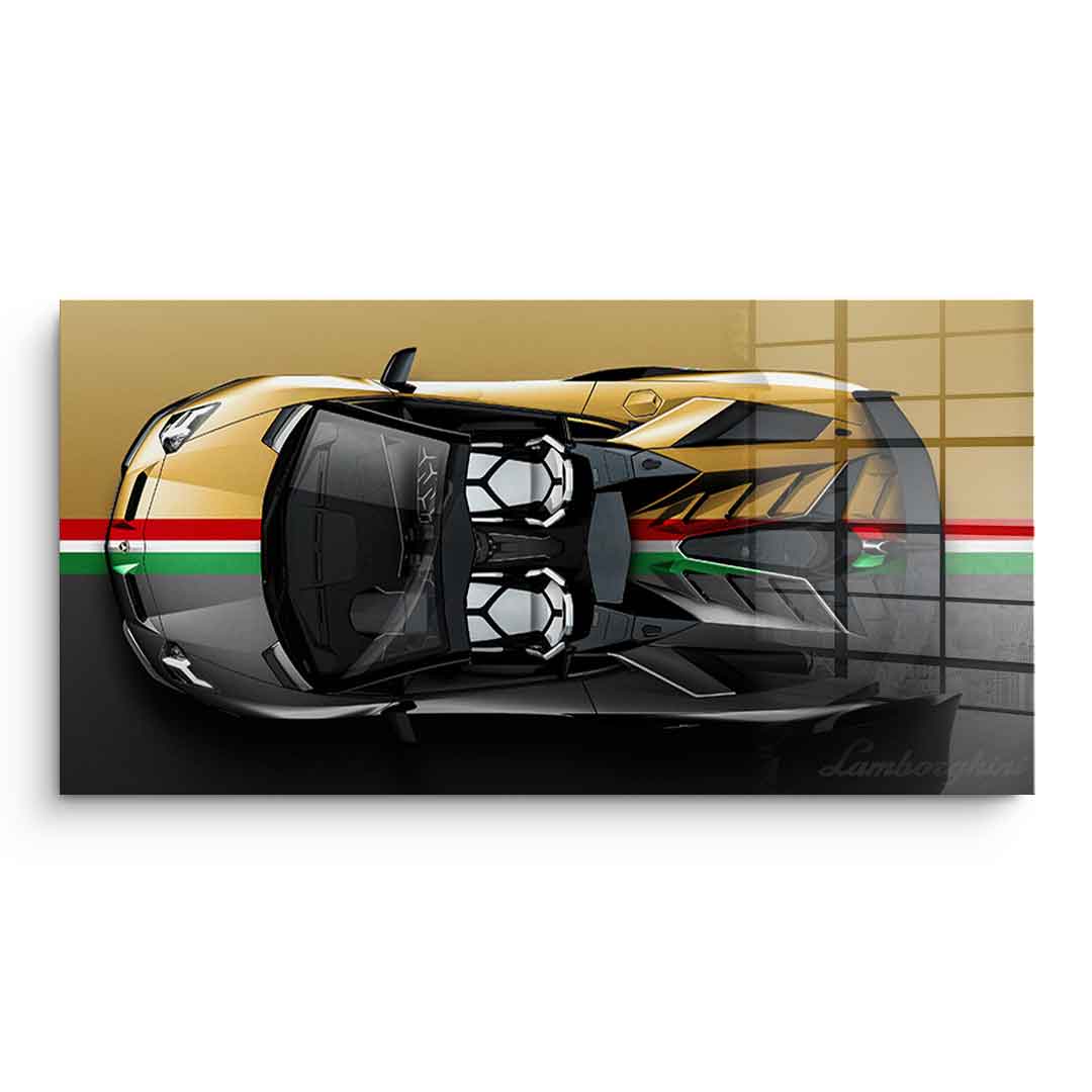 Lamborghini Aventador SVJ - Acrylic glass