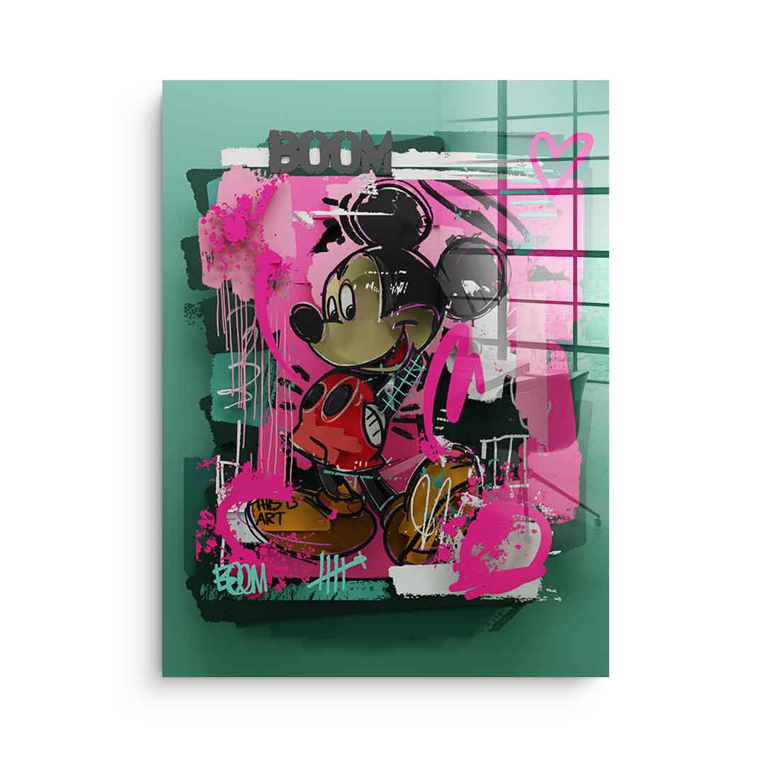 Layer Comic Maus - Acrylglas
