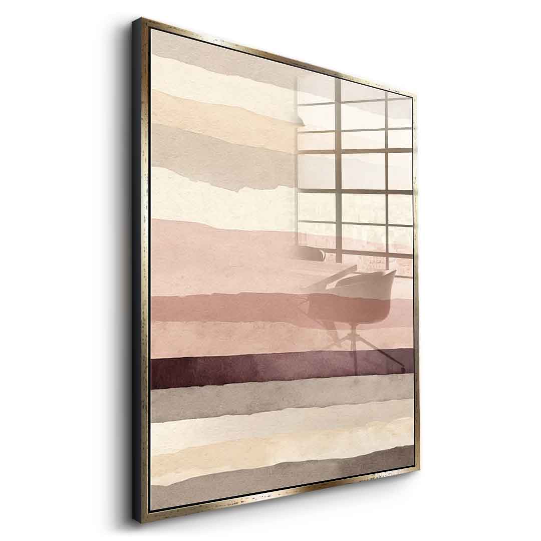 Layered Hues - Acrylglas