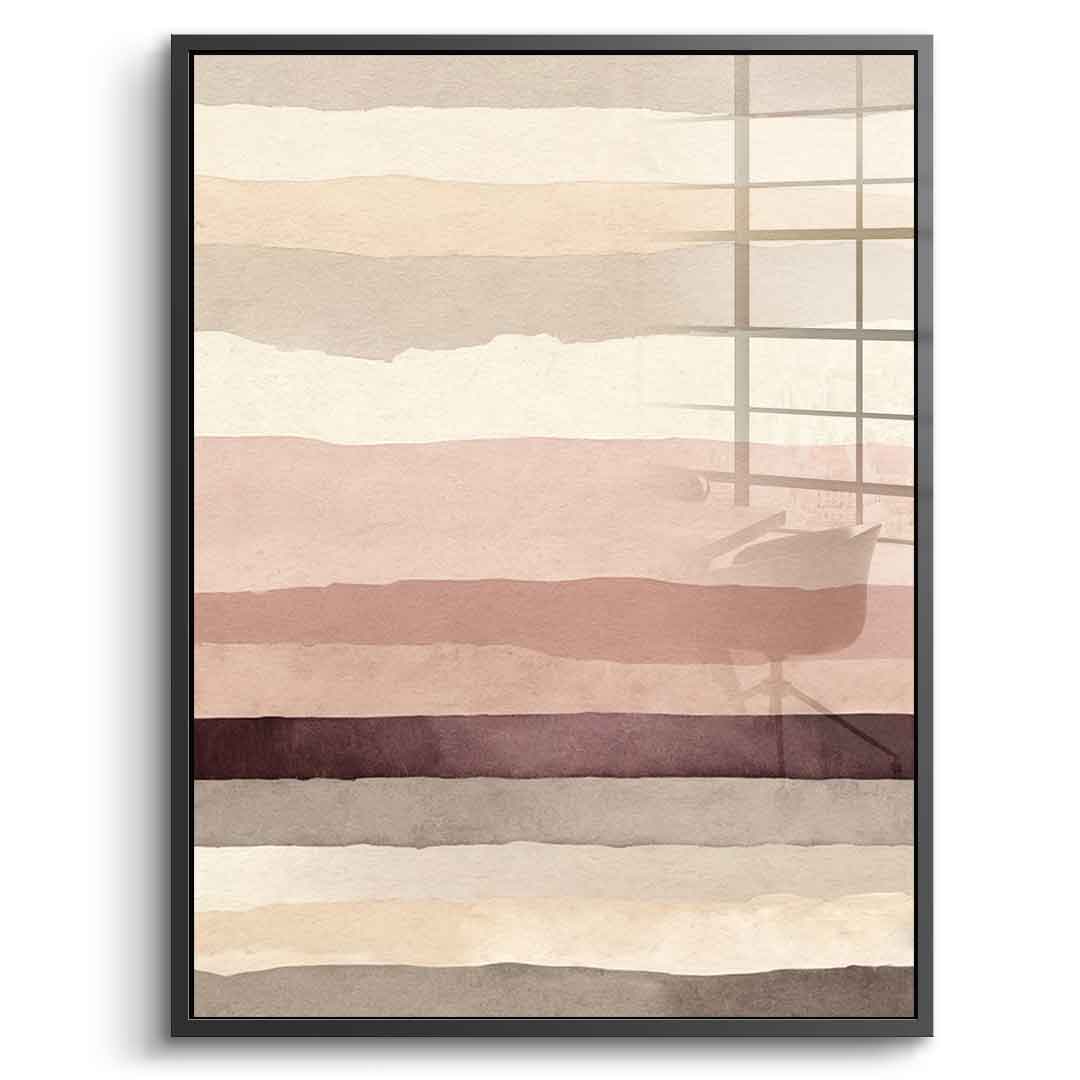 Layered Hues - Acrylglas