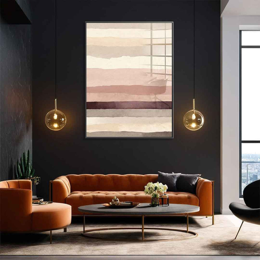Layered Hues - Acrylic Glass