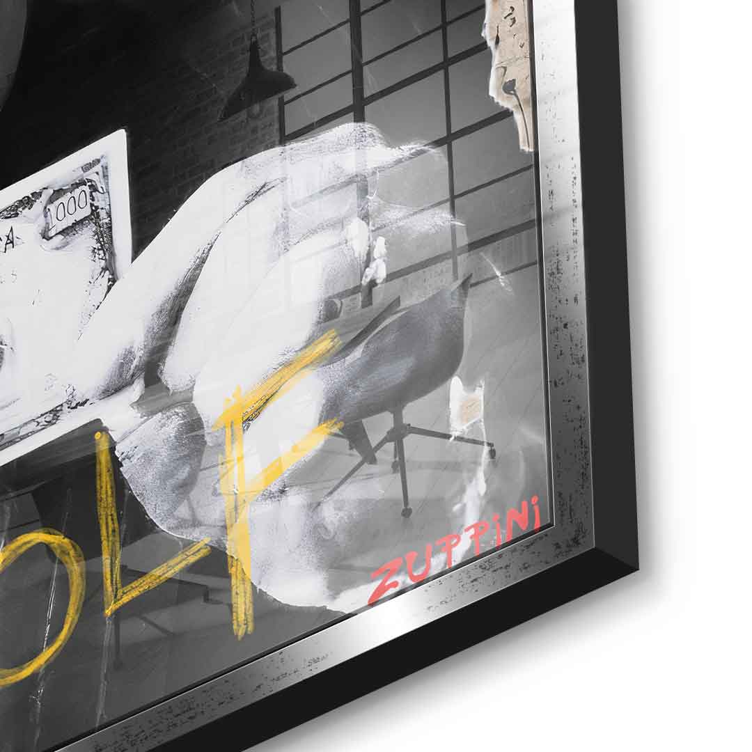 Leo $ - Acrylglas