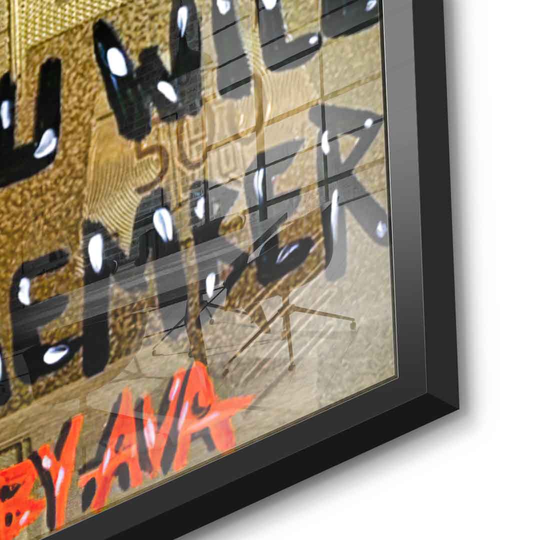 Live A Life You Will Remember - Acrylglas