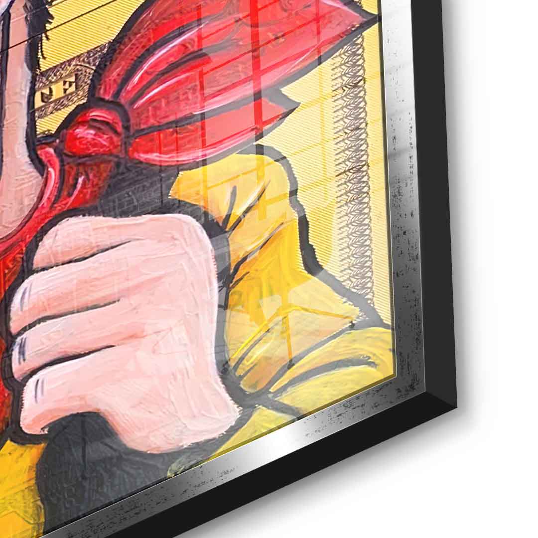 Lucky Dollar - szkło akrylowe