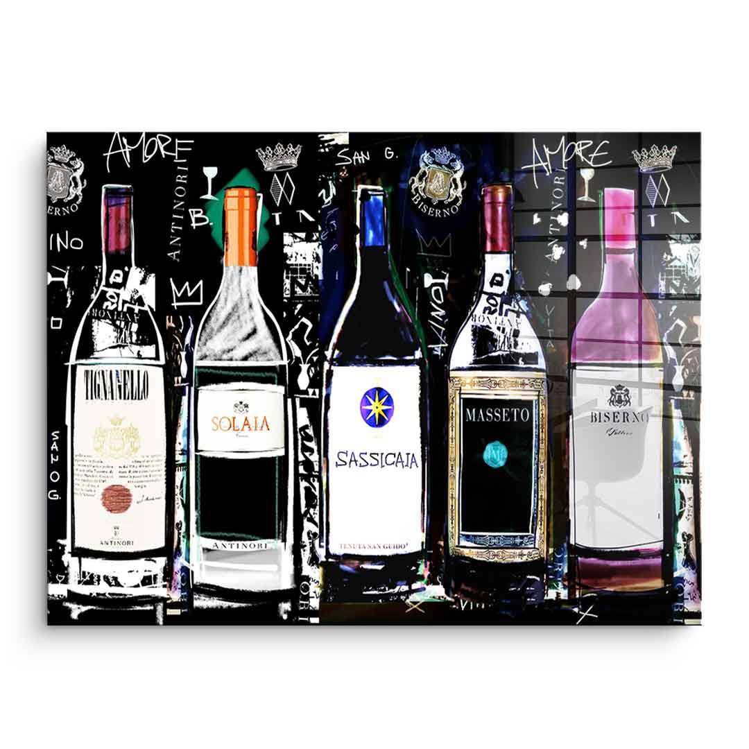 Luxury Wine Collection v2 - Acrylic glass