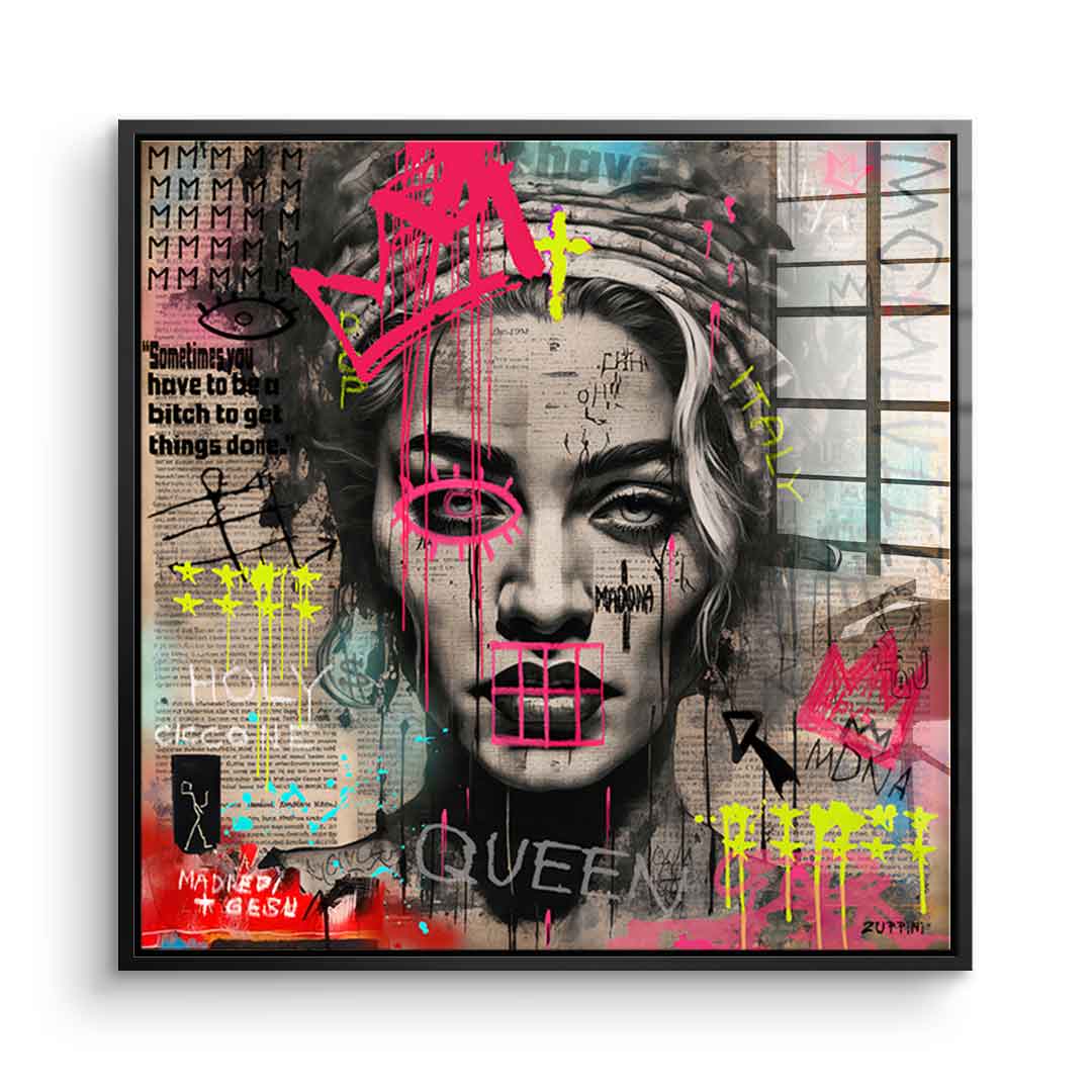 Madonna – szkło akrylowe