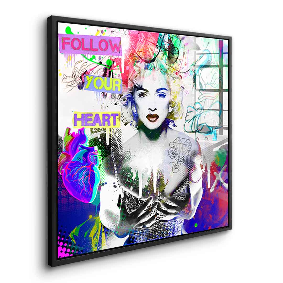 Madonna Follow - Acrylglas