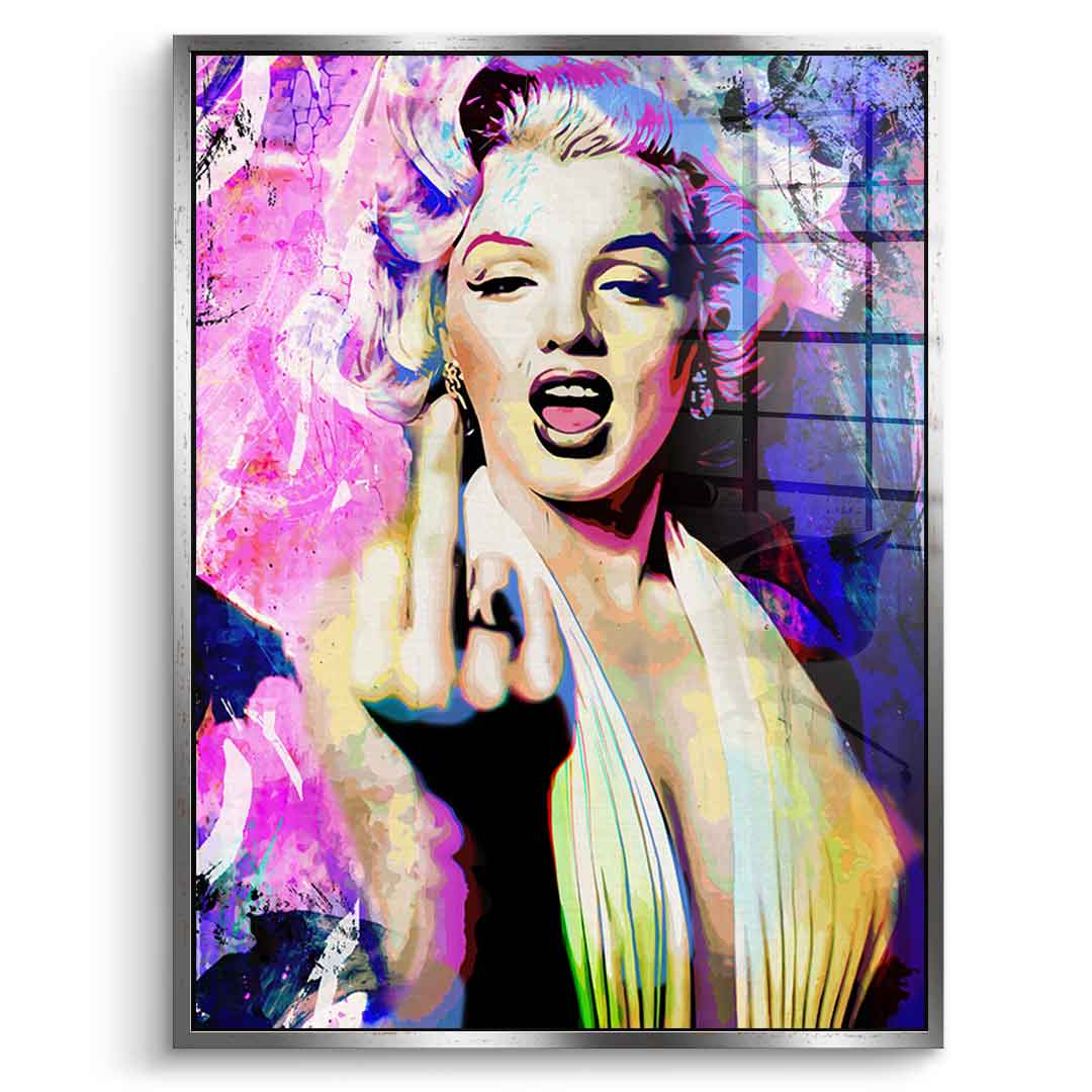 Marilyn Fuck U - Acrylglas