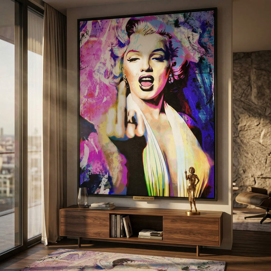 Marilyn Fuck U - Acrylglas