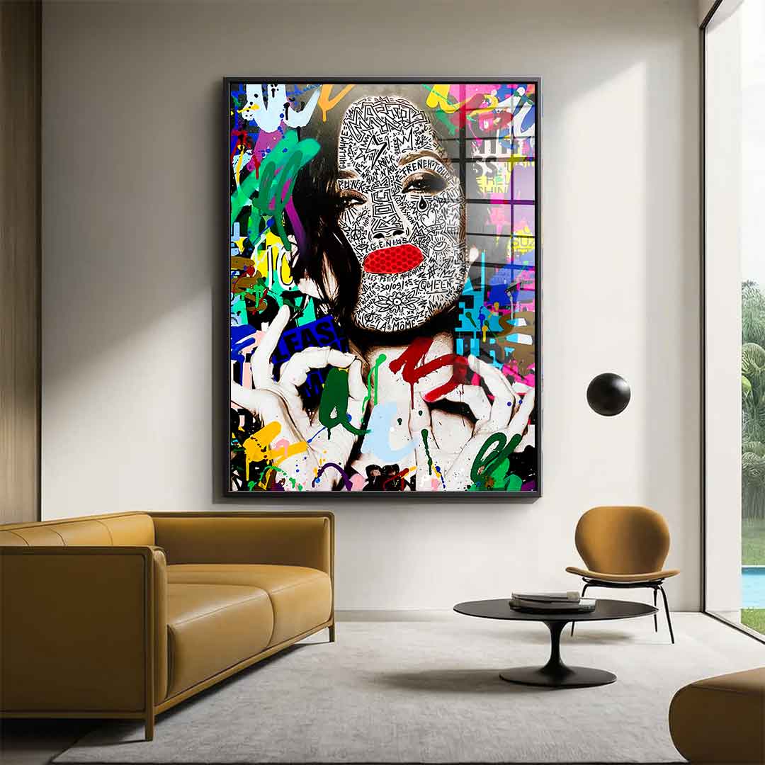 Rocking Kleiner Heldn - Acrylglas