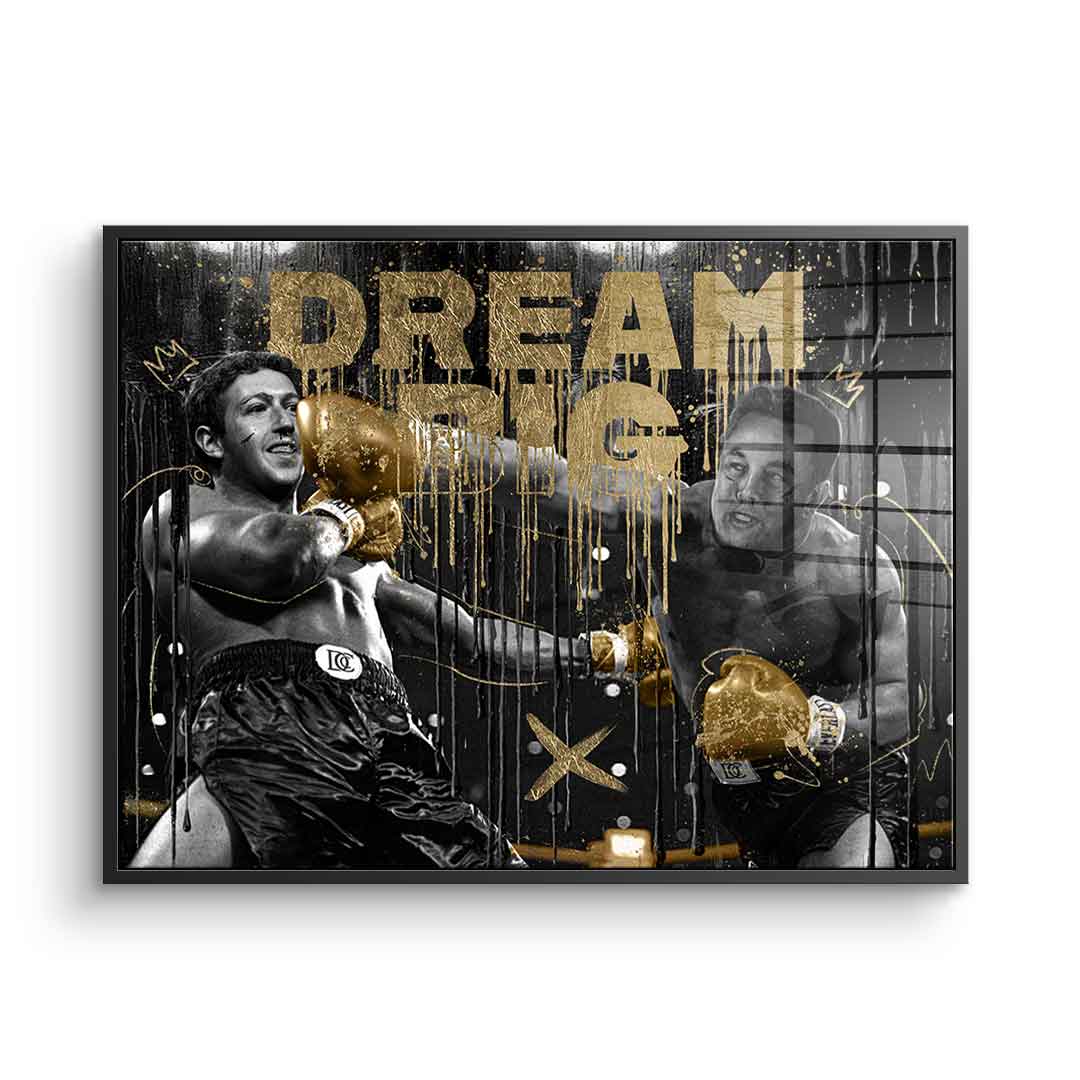 Billionaire Fight - Acrylglas