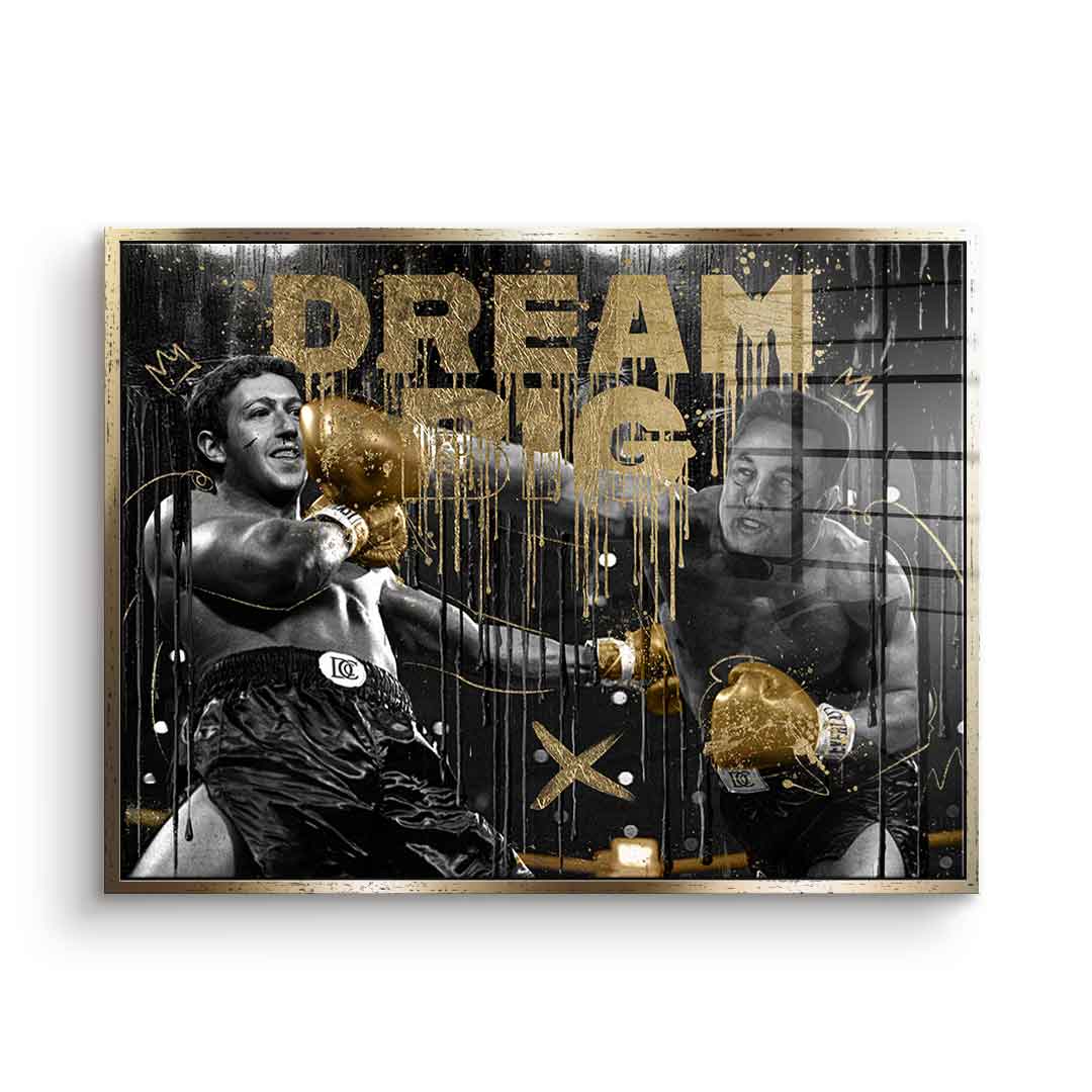 Billionaire Fight - Acrylglas