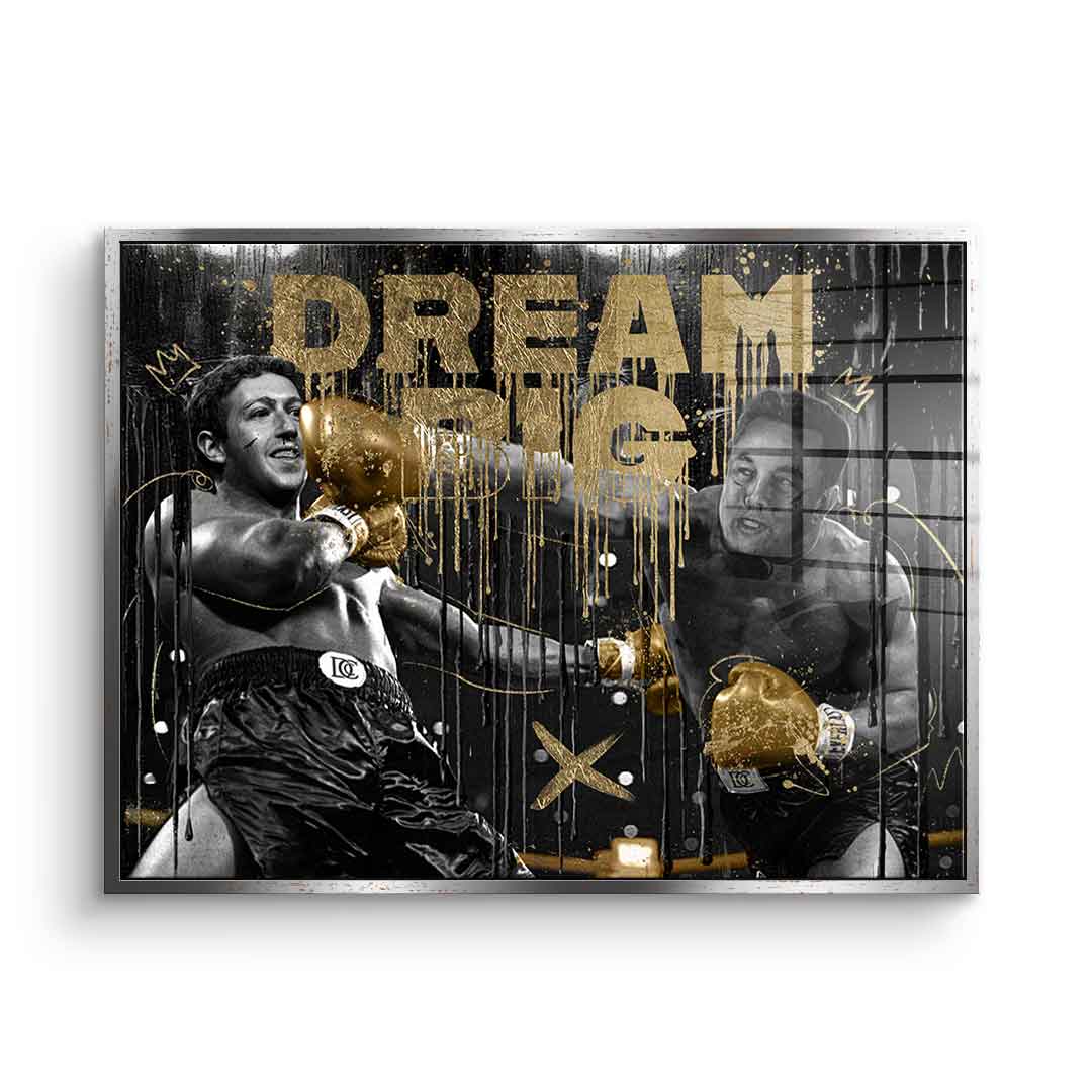Billionaire Fight - Acrylglas