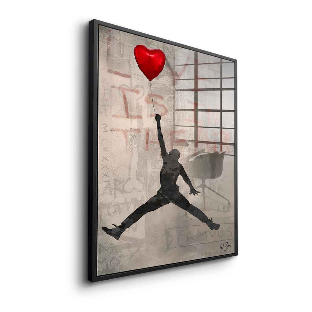 Sneaker Love - Szkło akrylowe