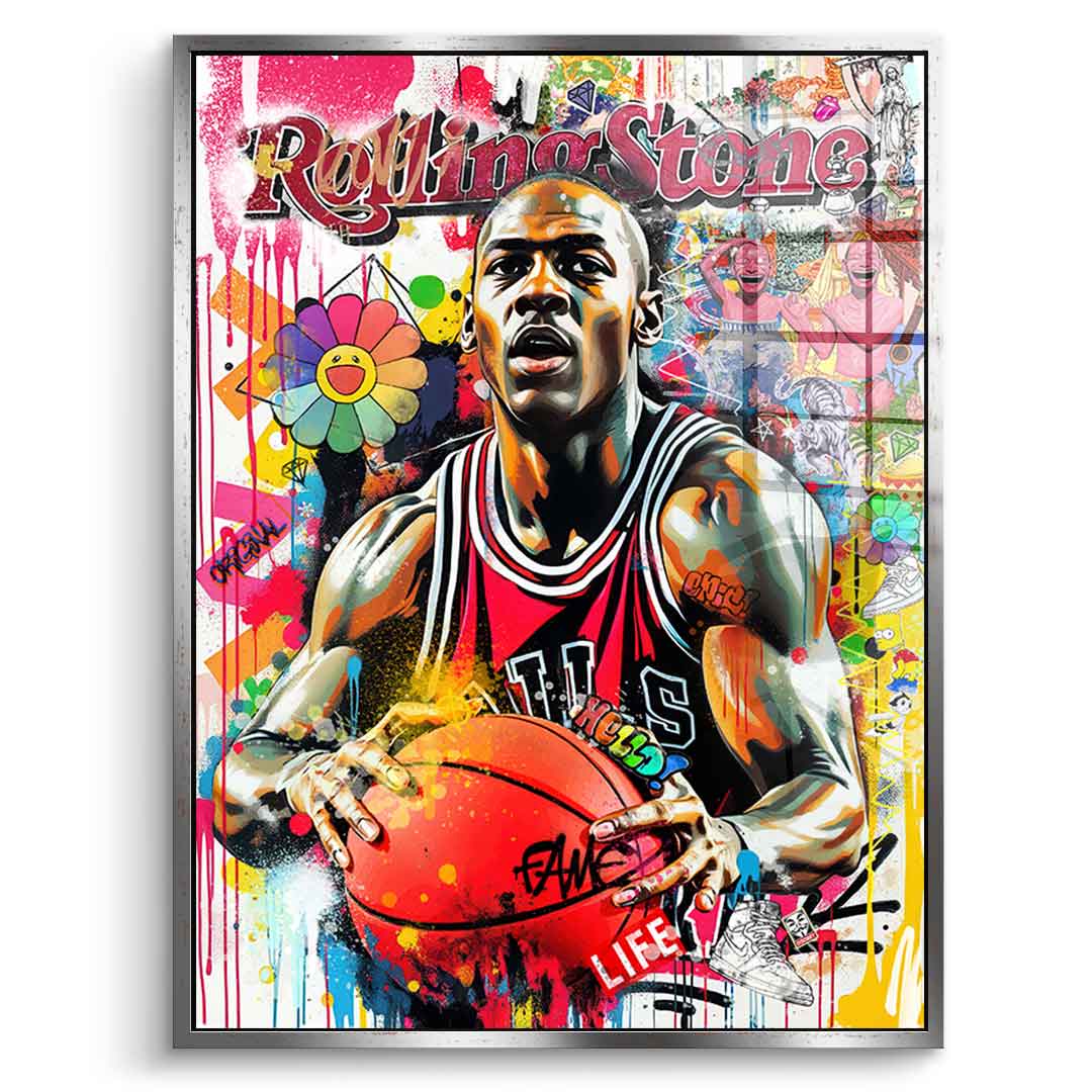 Rolling Jordan - Acrylglas