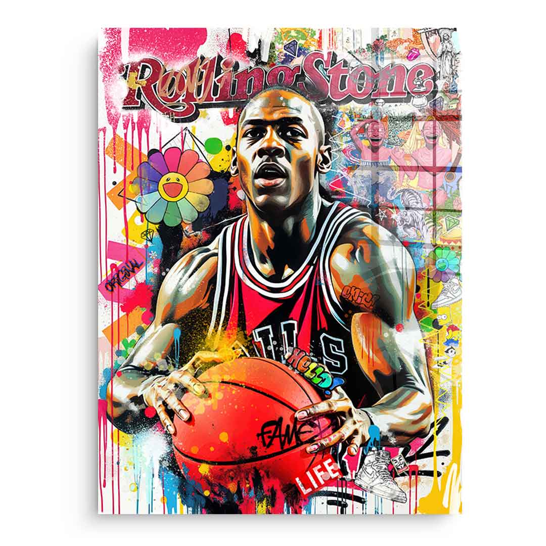 Rolling Jordan - Acrylglas