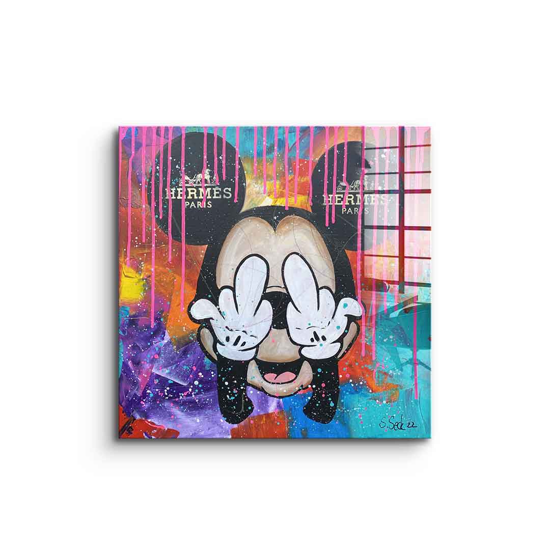 Mickey Hermes - Acrylglas
