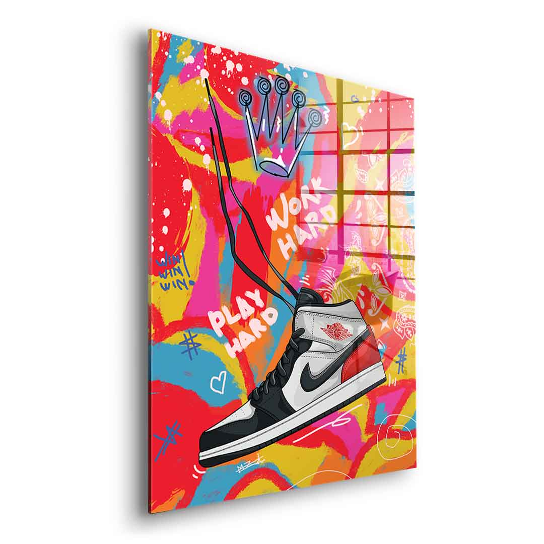 Mj Chicago Pop Art - Szkło akrylowe
