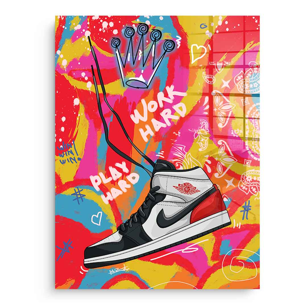 Mj Chicago Pop Art - Acrylic glass