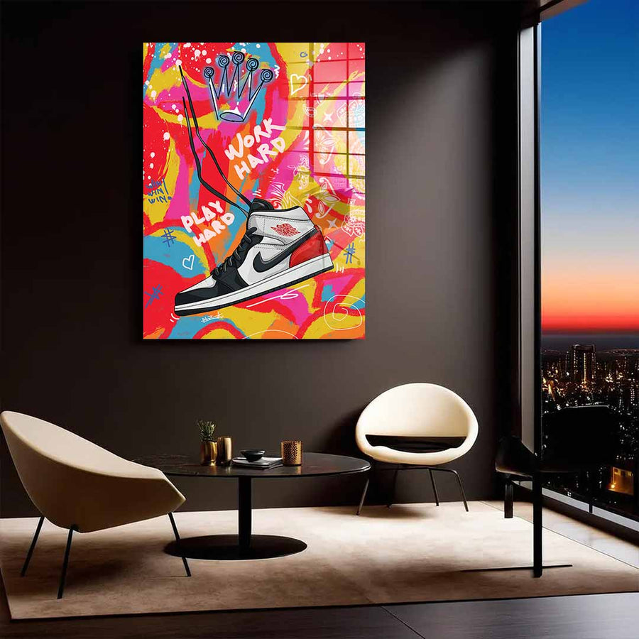 Mj Chicago Pop Art - Acrylic glass