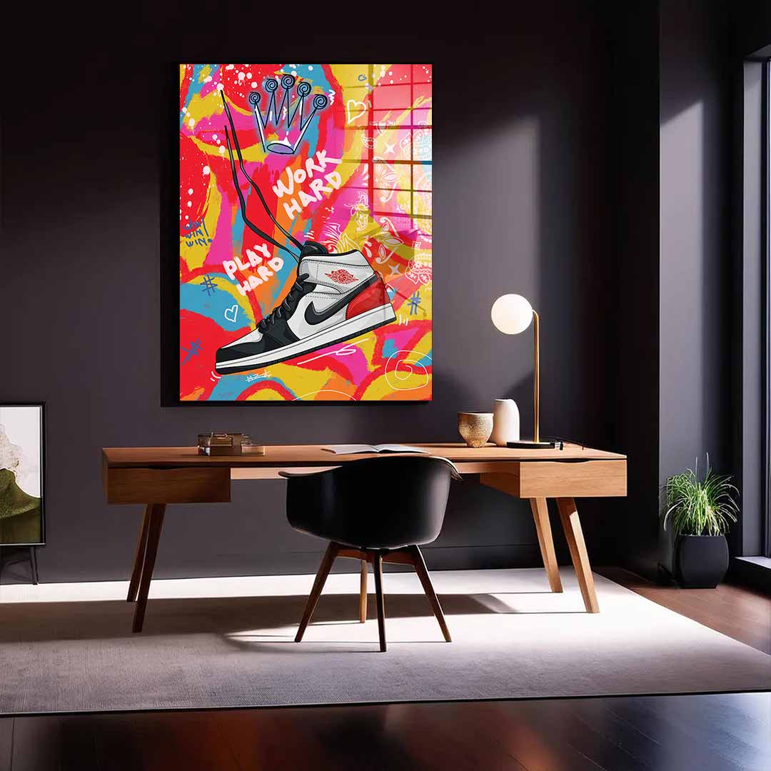 Mj Chicago Pop Art - Szkło akrylowe
