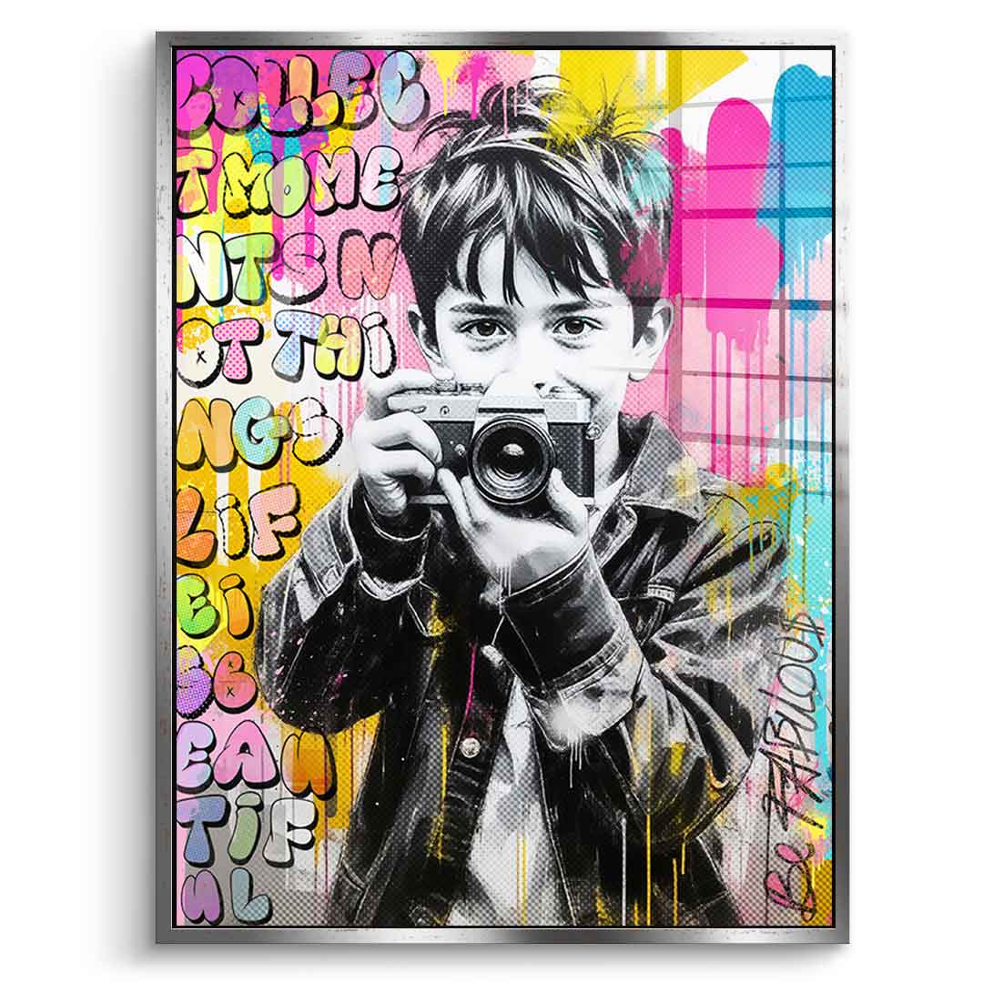 Moments Not Things - Acrylglas