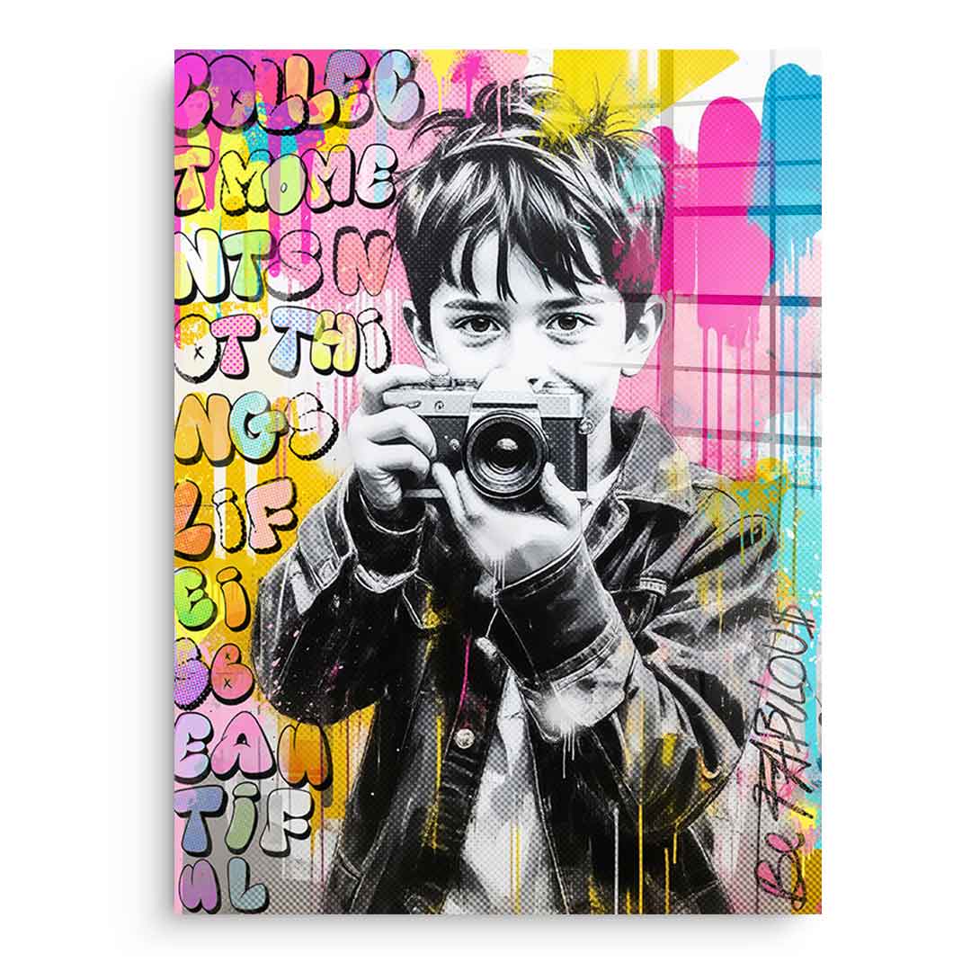 Moments Not Things - Acrylglas