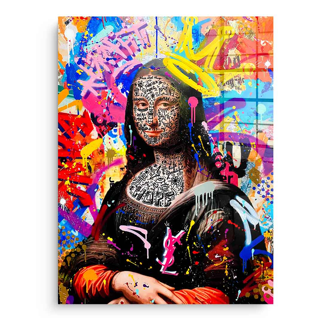 QUEEN MONA - Acrylglas