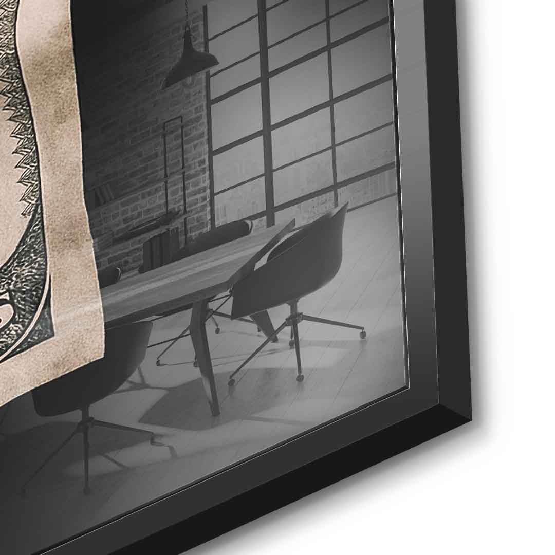 Money Buys Time - Acrylglas