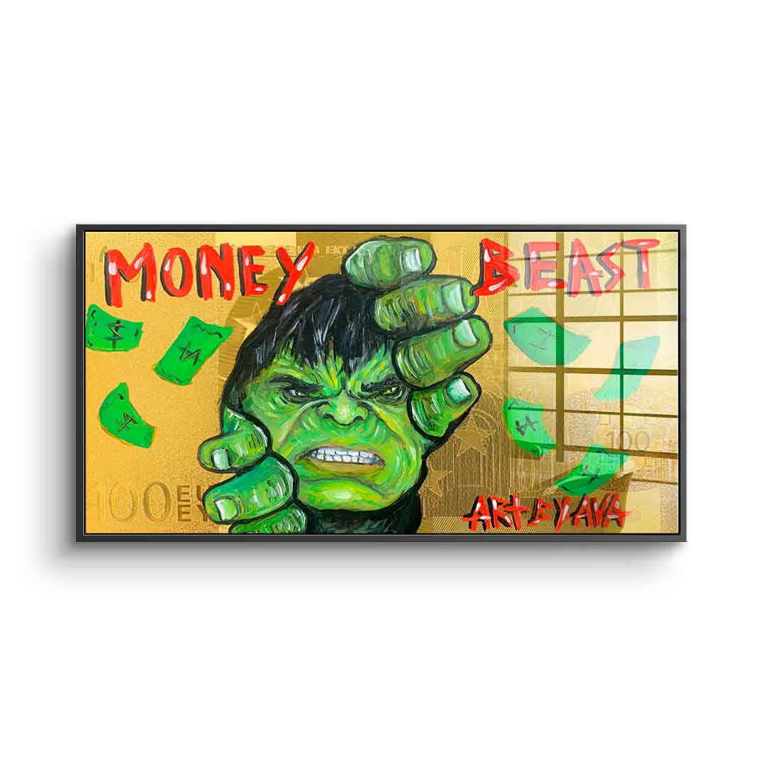 Money Hulk - Acrylglas