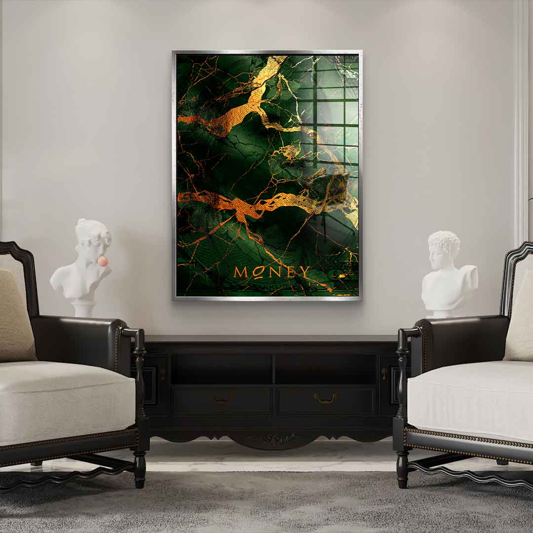 Money & Gold - Acrylglas
