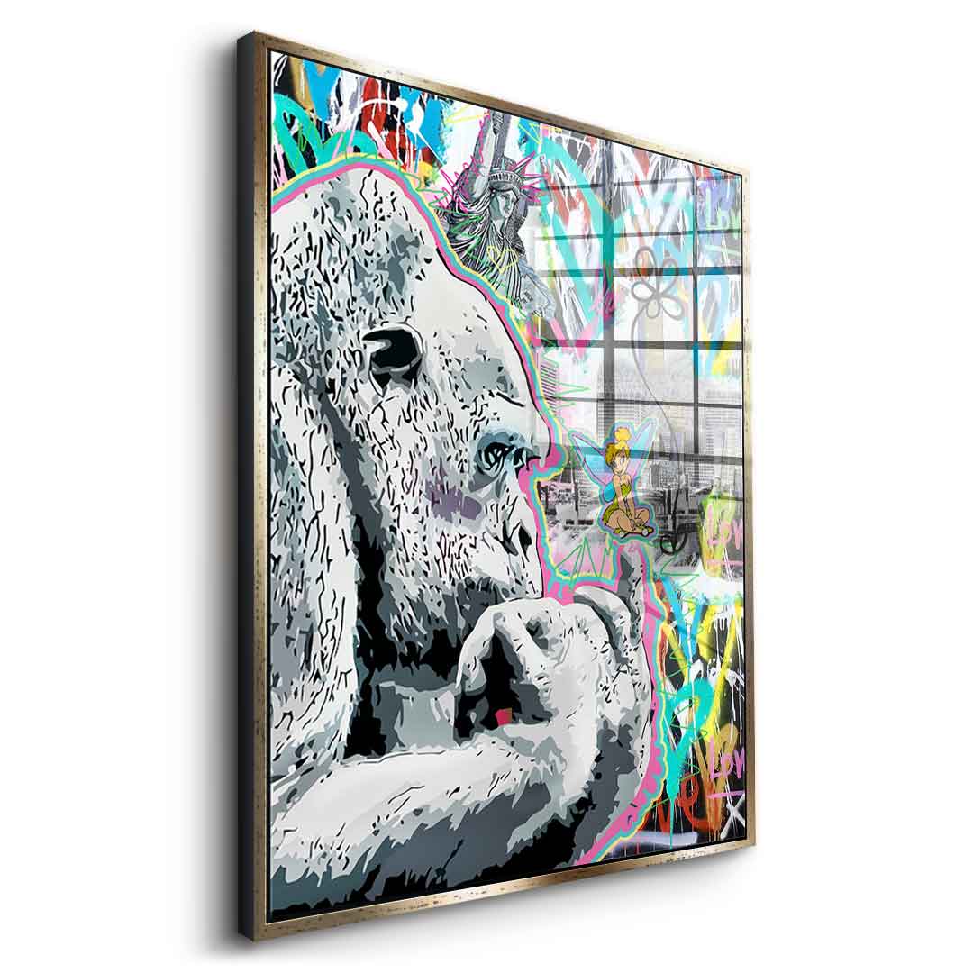 Monkey Fairy - Acrylglas