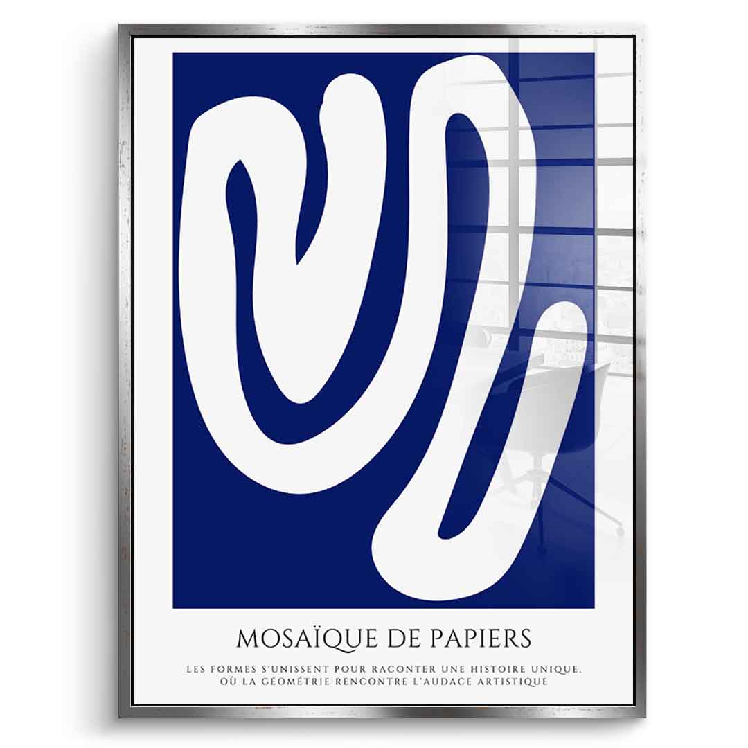 Mozaika z papieru 2 - Szkło akrylowe