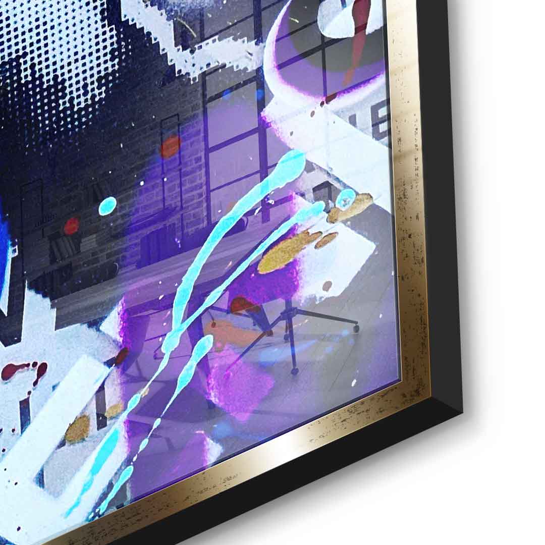 ALI BRAND GRAFFITI - Acrylic glass
