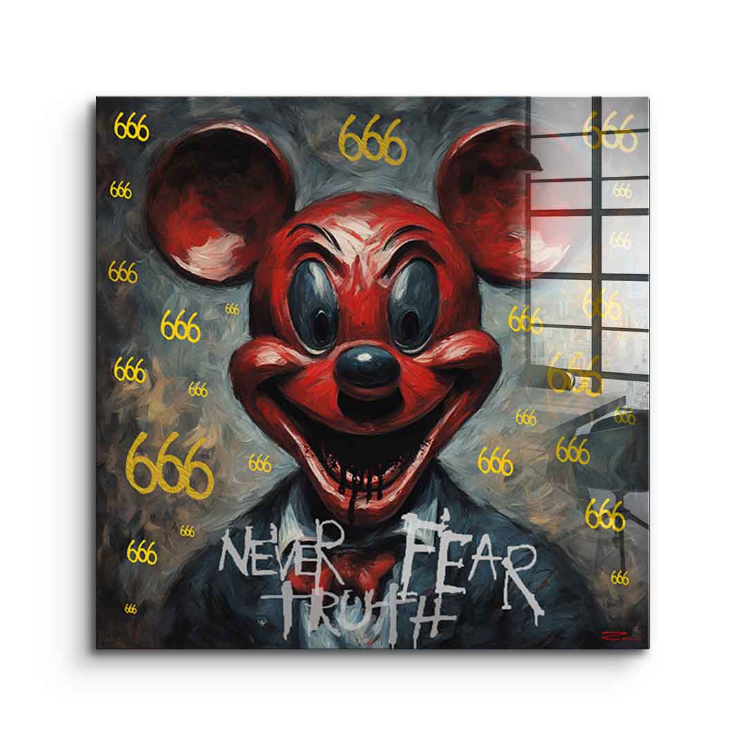 Never Fear Truth - Acrylglas