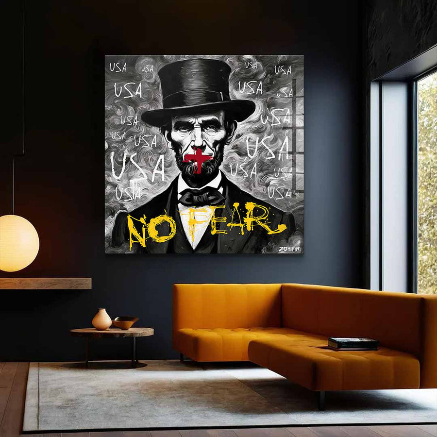 No Fear - Acrylglas