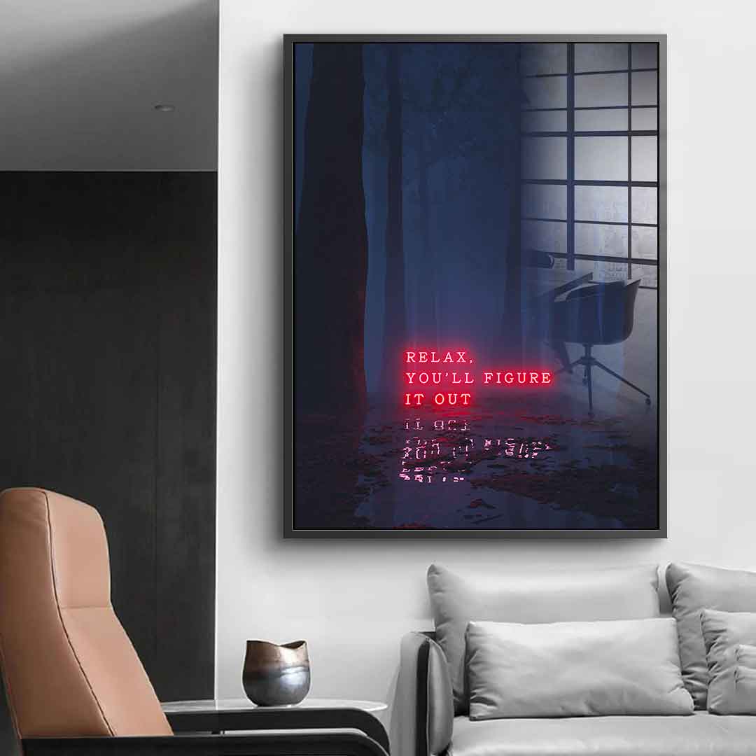 Optimism - Acrylic glass