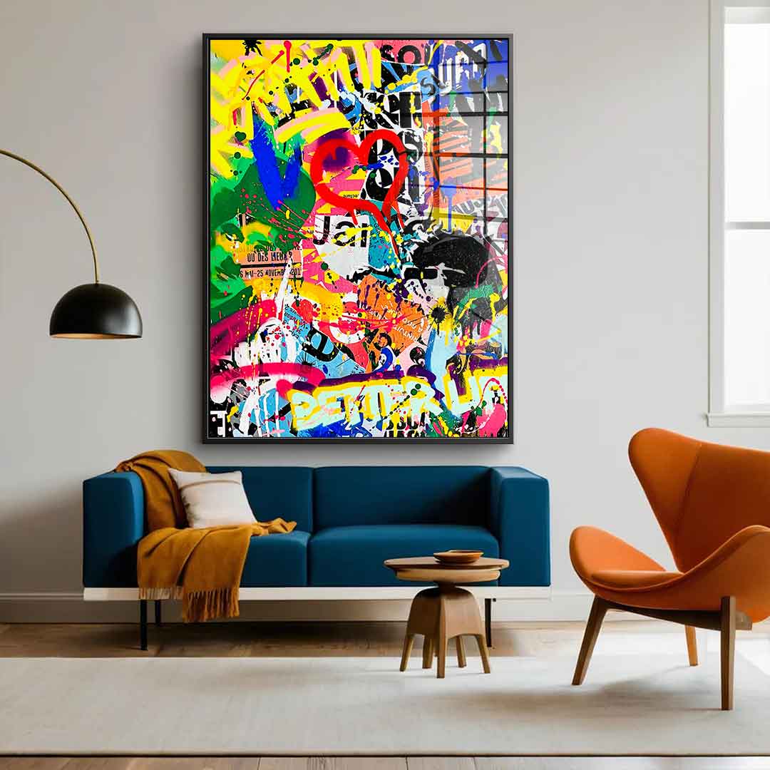 POP GRAFFITI – szkło akrylowe