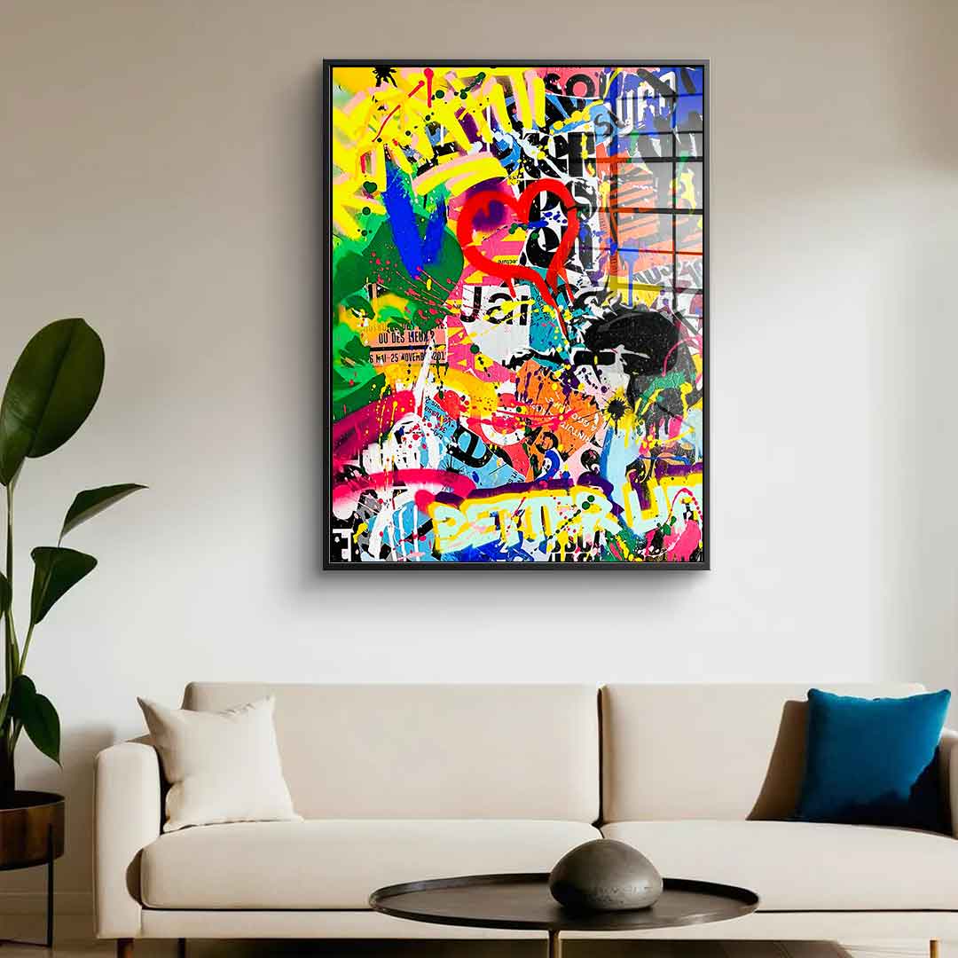 POP GRAFFITI – szkło akrylowe