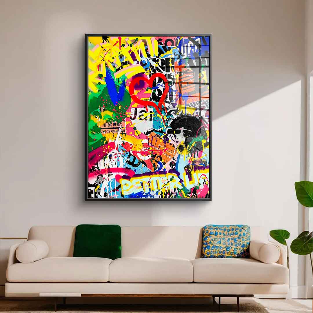 POP GRAFFITI – szkło akrylowe