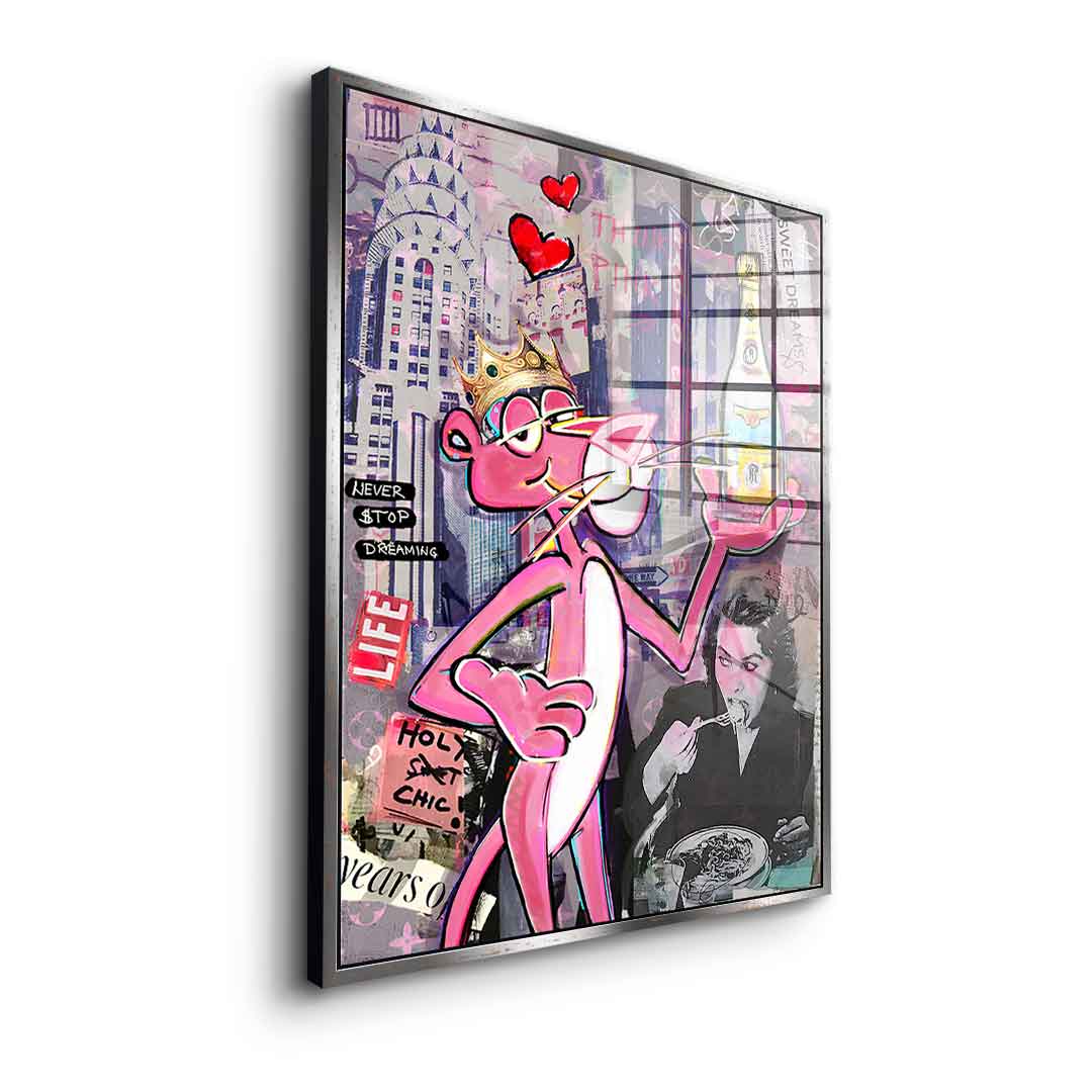 Pink Panther Cristal - Acrylglas