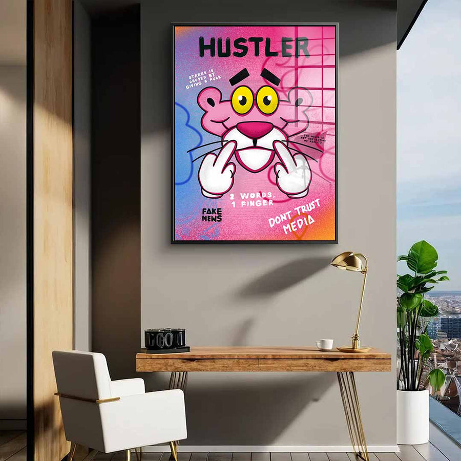 Pink Panther - Acrylic glass