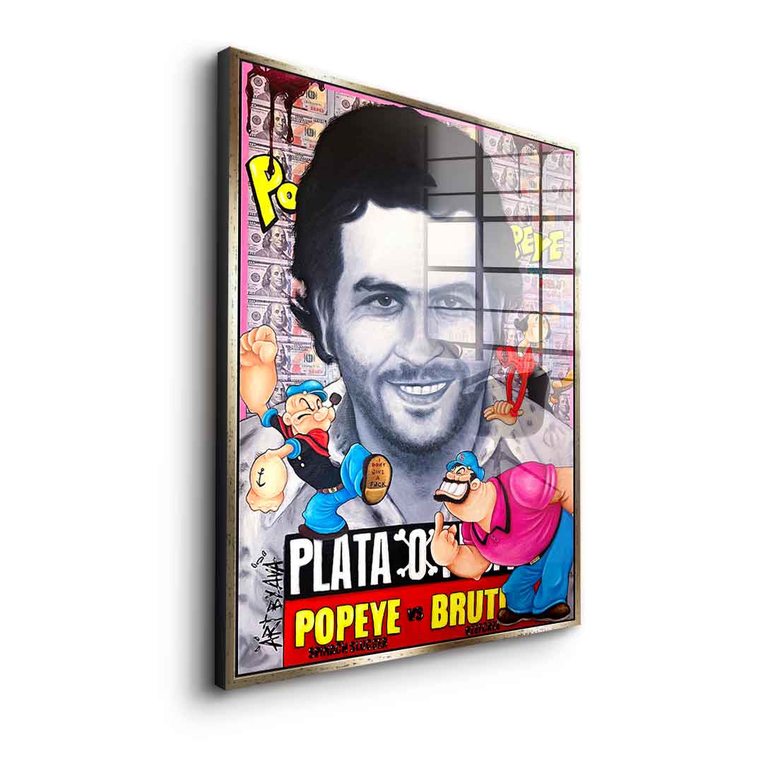 Plata o Plomo - szkło akrylowe