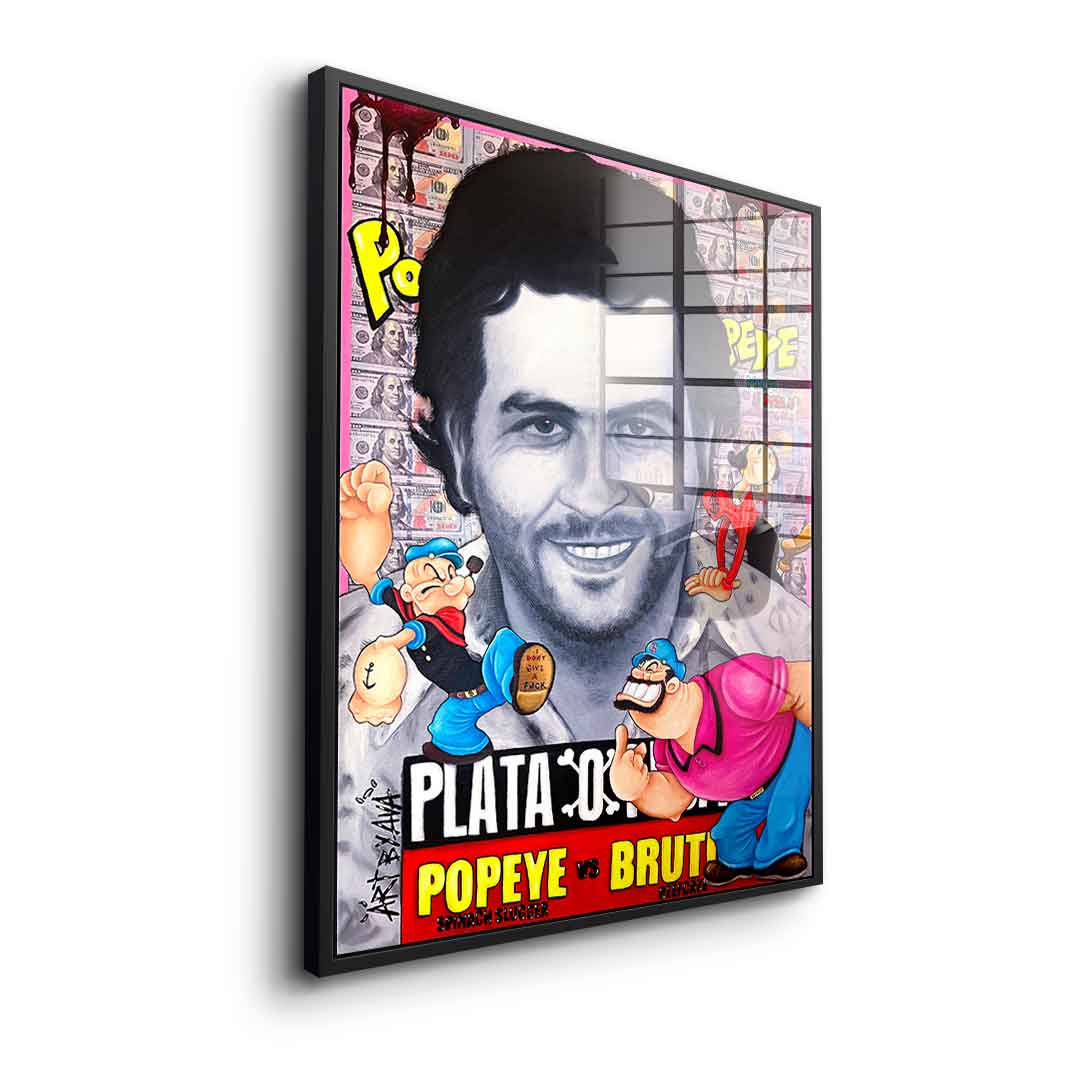 Plata o Plomo - szkło akrylowe