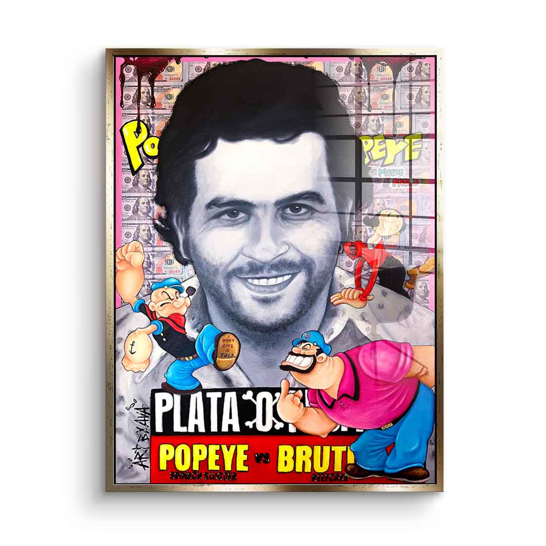 Plata o Plomo - szkło akrylowe