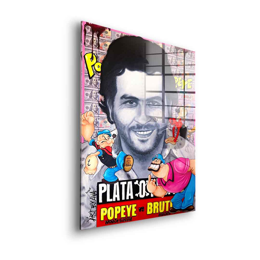 Plata o Plomo - szkło akrylowe