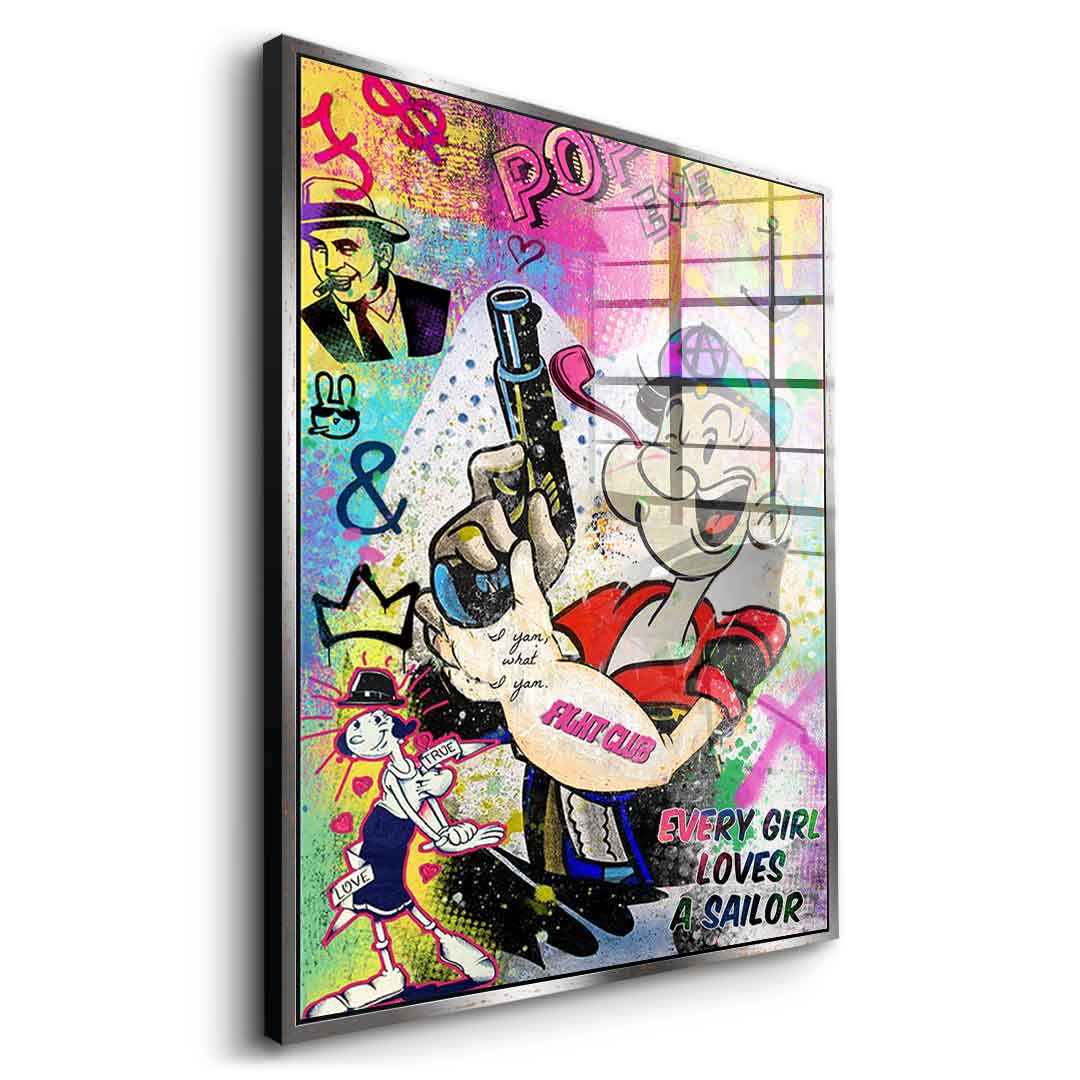 Popeye - Acrylic Glass