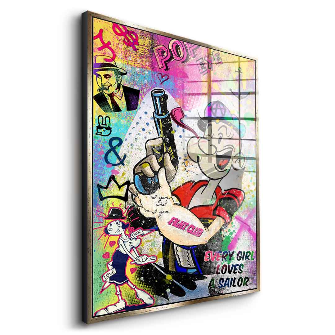Popeye - Acrylic Glass